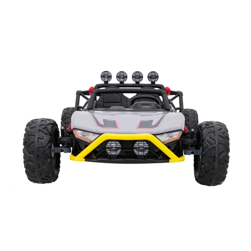 Buggy Racing 5 pojazd 2x200W szary na akumulator JS3168.SZA